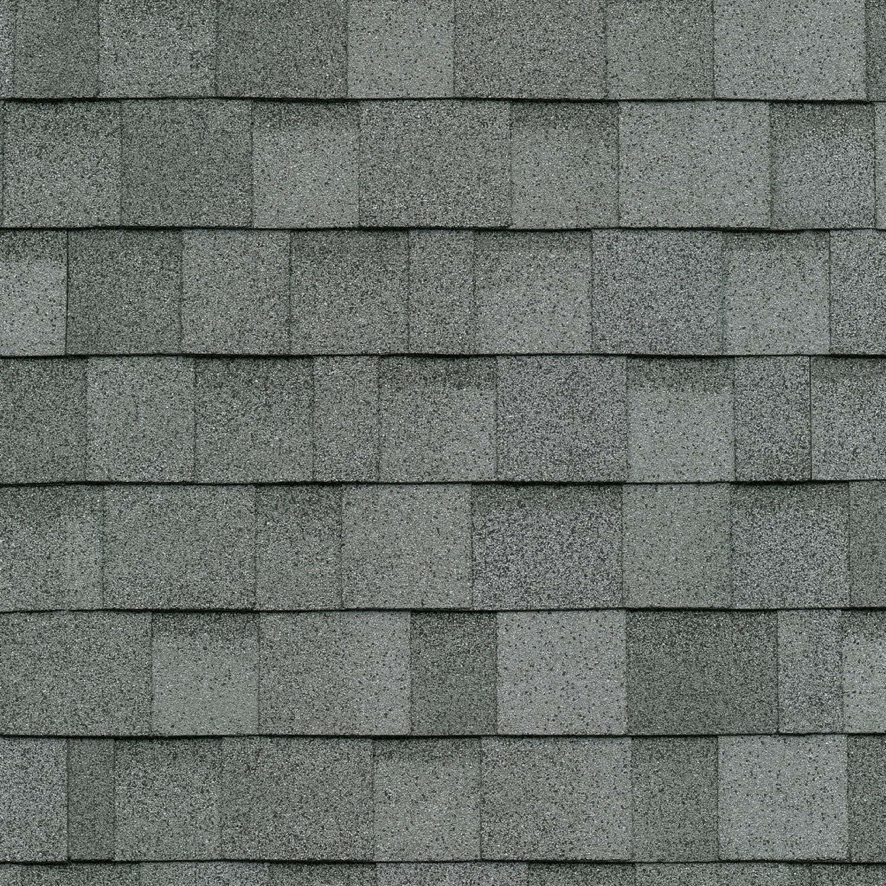 IKO Dynasty Frostone Grey shingle color